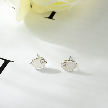Little Lamb Silver 925 Earrings