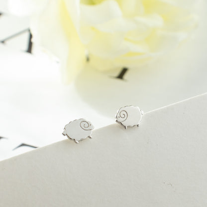 Little Lamb Silver 925 Earrings