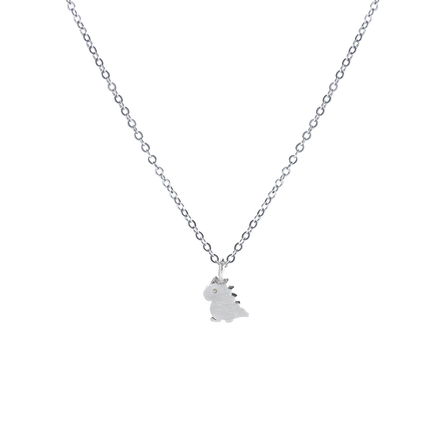 Tiny Dinosaur Silver 925 Necklace/Bracelet