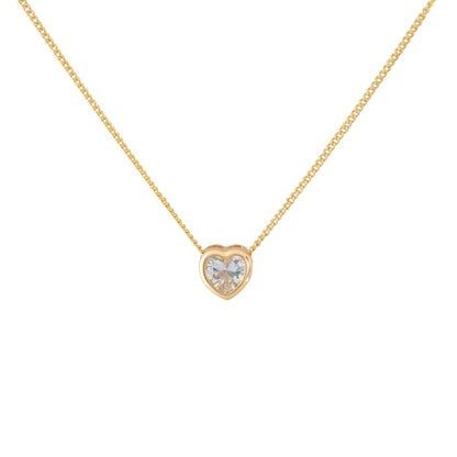 Simple Love Gold Necklace
