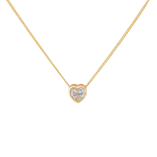 Simple Love Gold Necklace