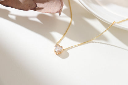 Simple Love Gold Necklace