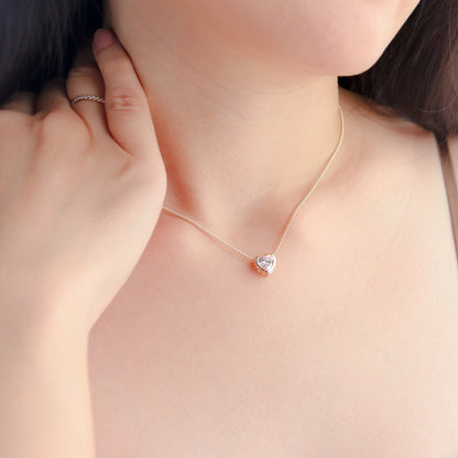 Simple Love Gold Necklace