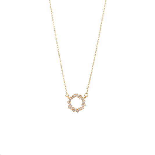 Gold Couronne Necklace