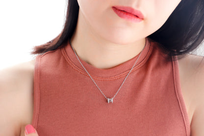 Double Helix Silver 925 Necklace