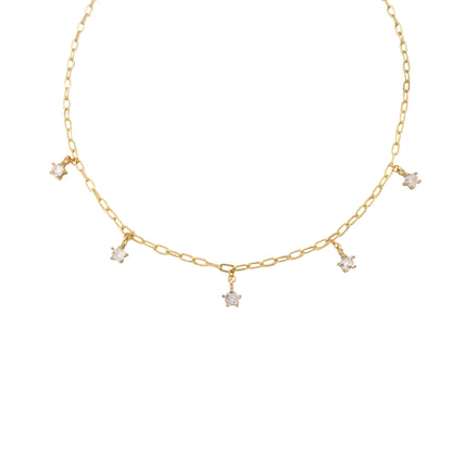 Glistar Gold Choker Necklace