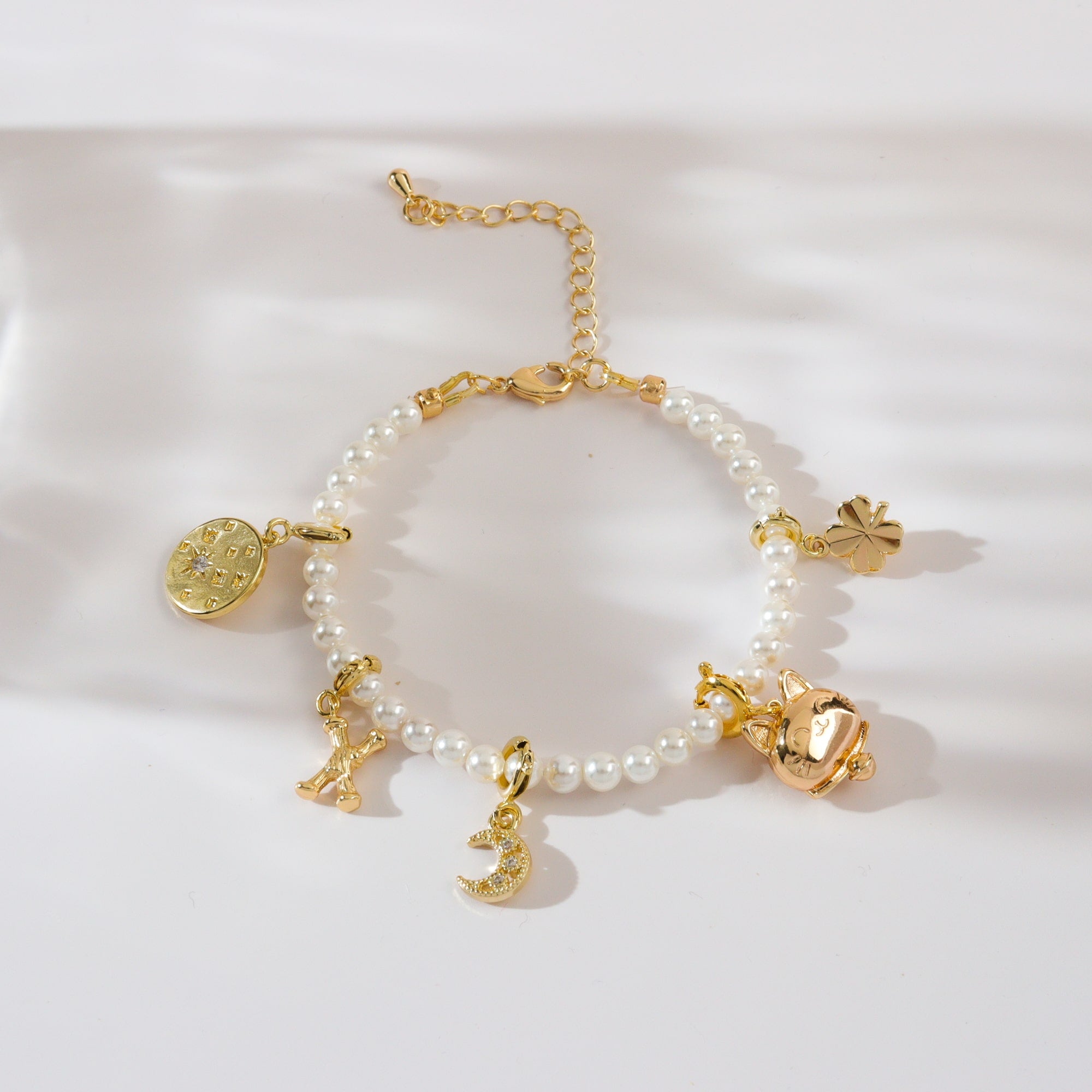 Build Your Charm Pearl Bracelet