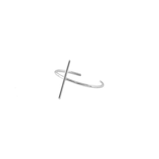 Wish Bone Silver 925 Open Ring