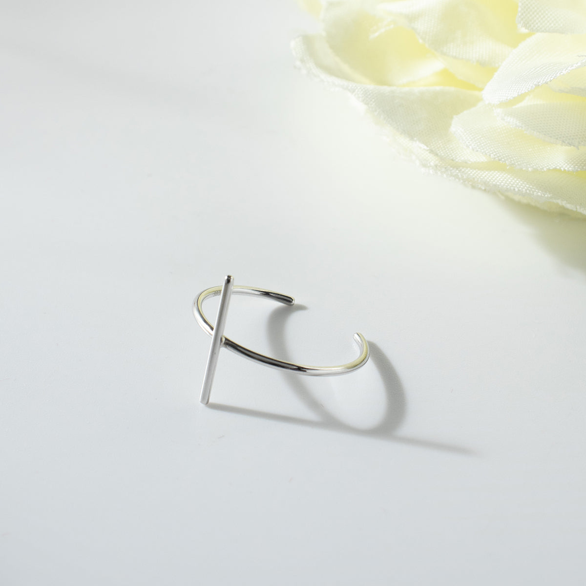 Wish Bone Silver 925 Open Ring