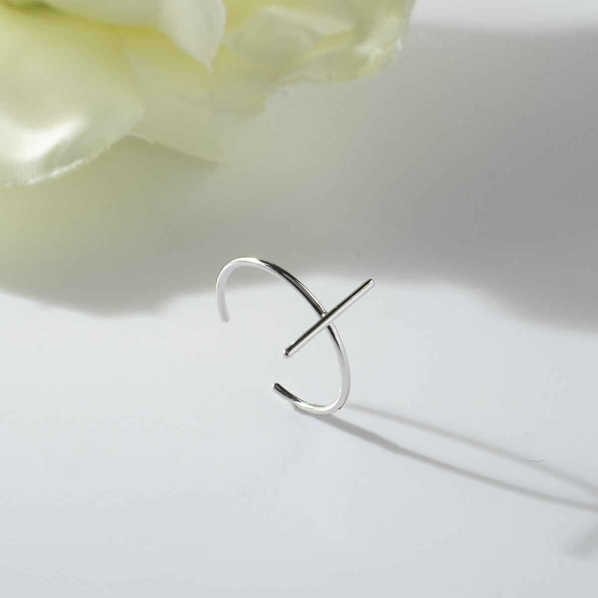 Wish Bone Silver 925 Open Ring