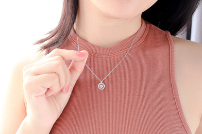 I Valor Dancing Silver 925 Necklace