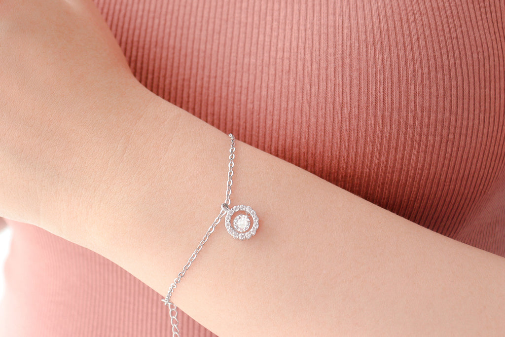 I Valor Dancing Silver 925 Necklace