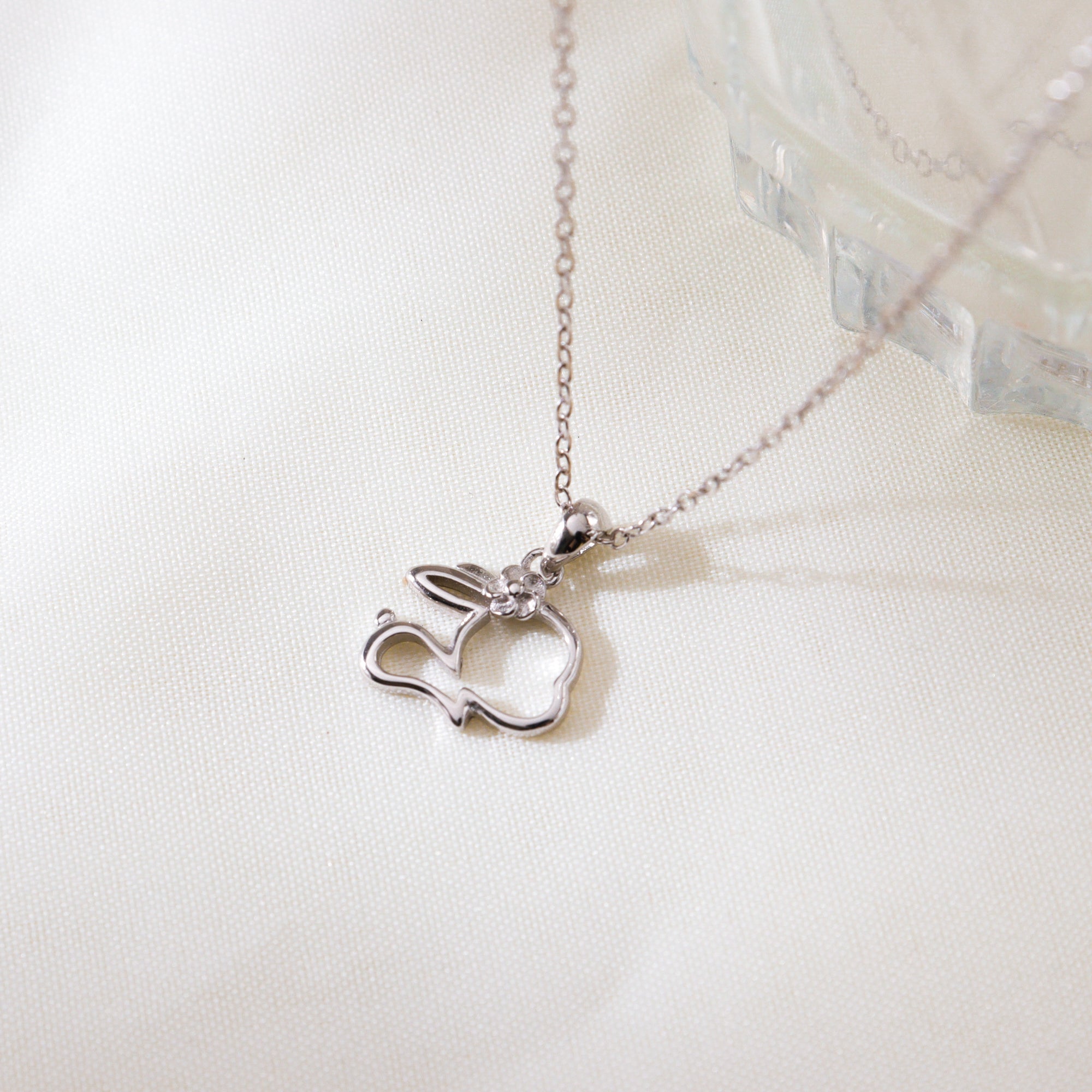 Bunny Silver 925 Necklace
