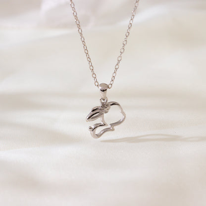 Bunny Silver 925 Necklace