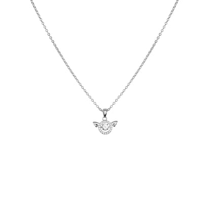 Angels Wings Dancing Silver 925 Necklace