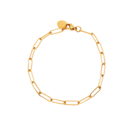 Paperclip Chain Bracelet