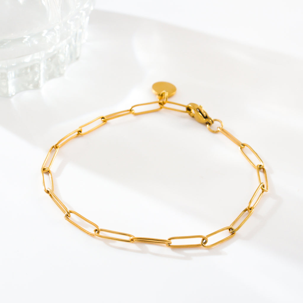 Paperclip Chain Bracelet