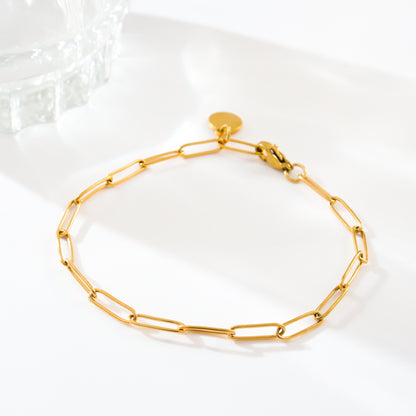 Paperclip Chain Bracelet