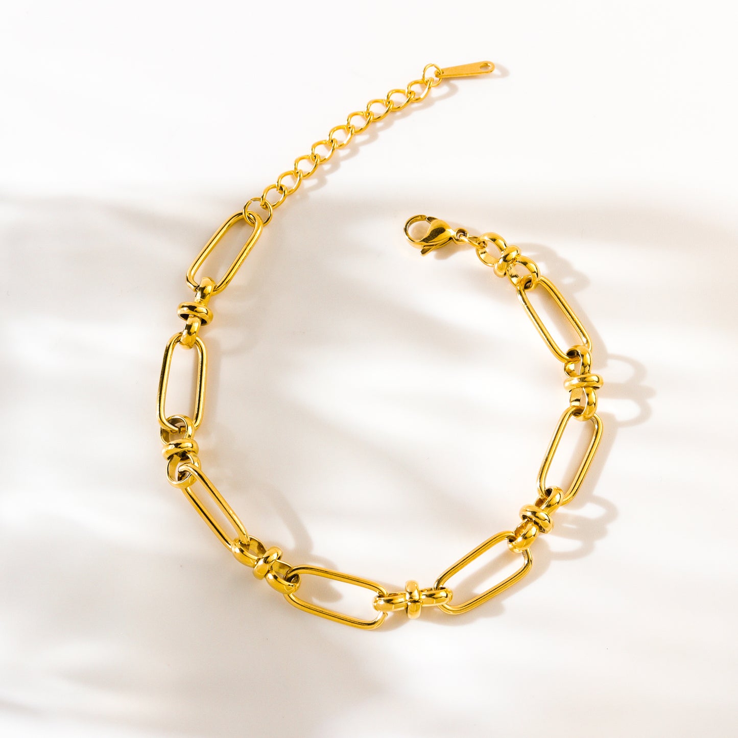 Tie The Knot Gold Bracelet