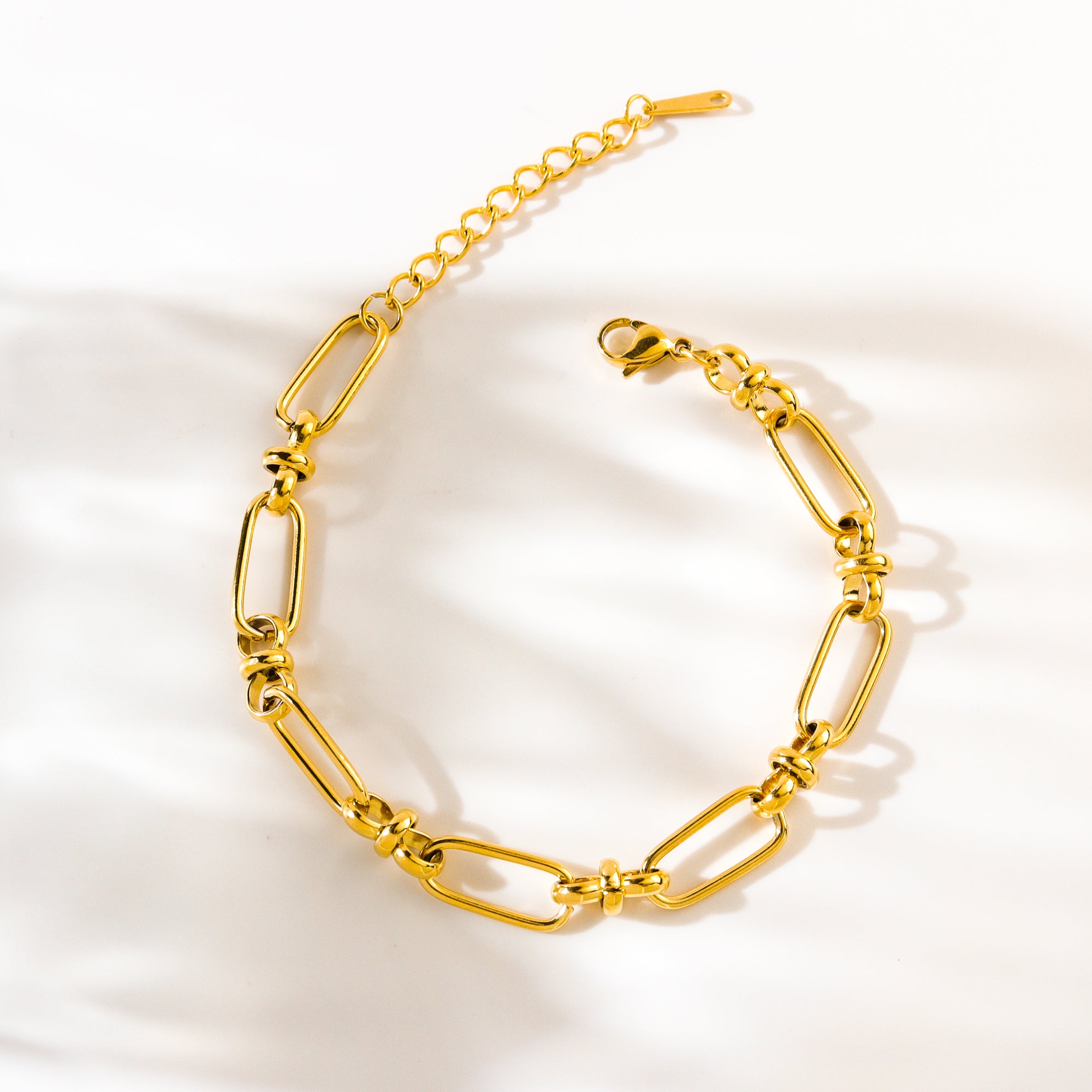 Tie The Knot Gold Bracelet