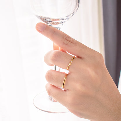 Classic Plain Titanium Ring