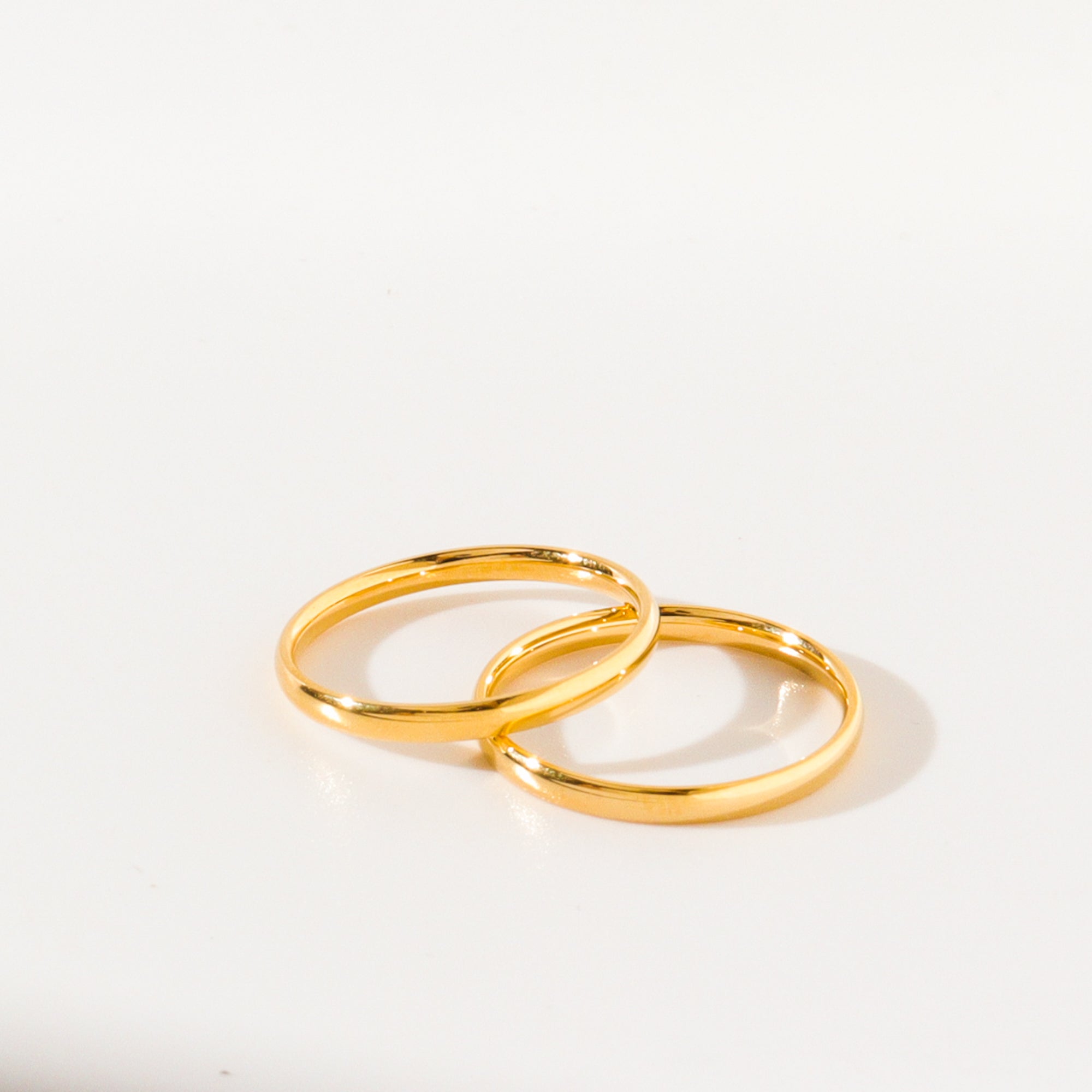 Classic Plain Gold Ring