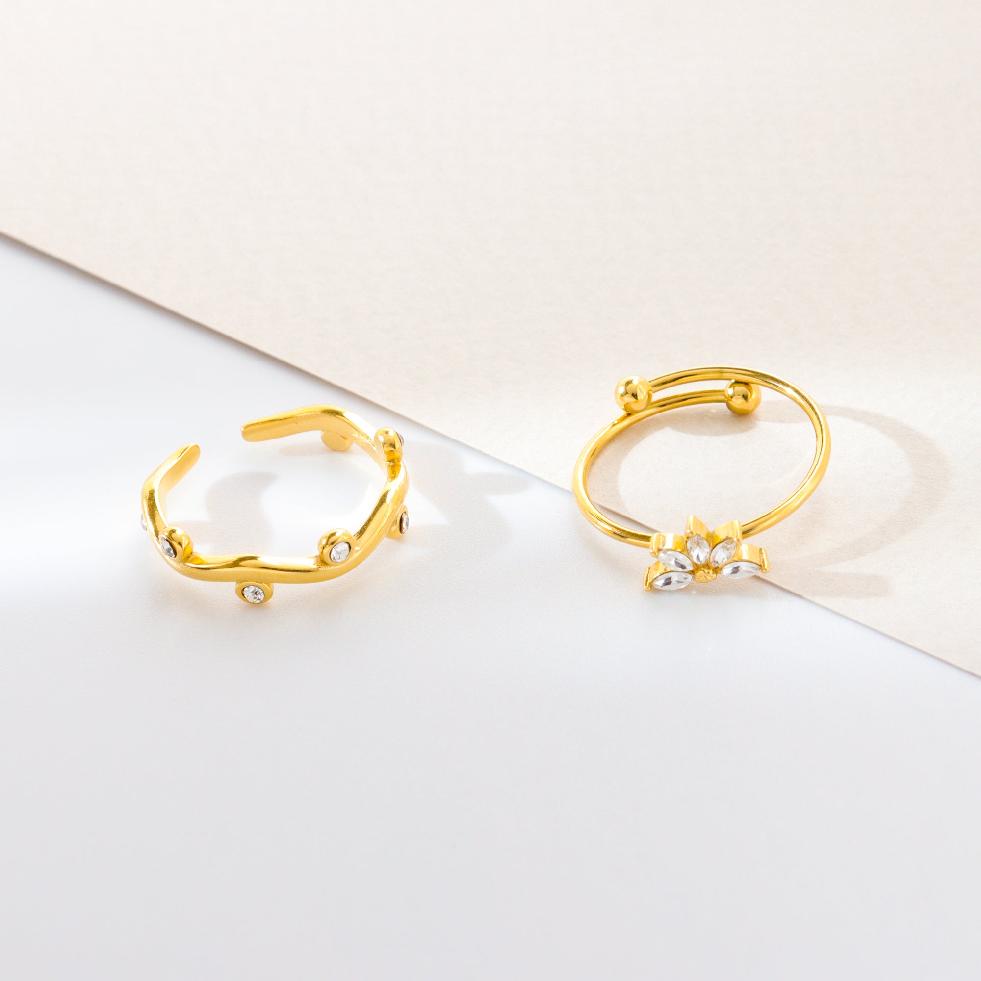 Little Crown Gold Ring